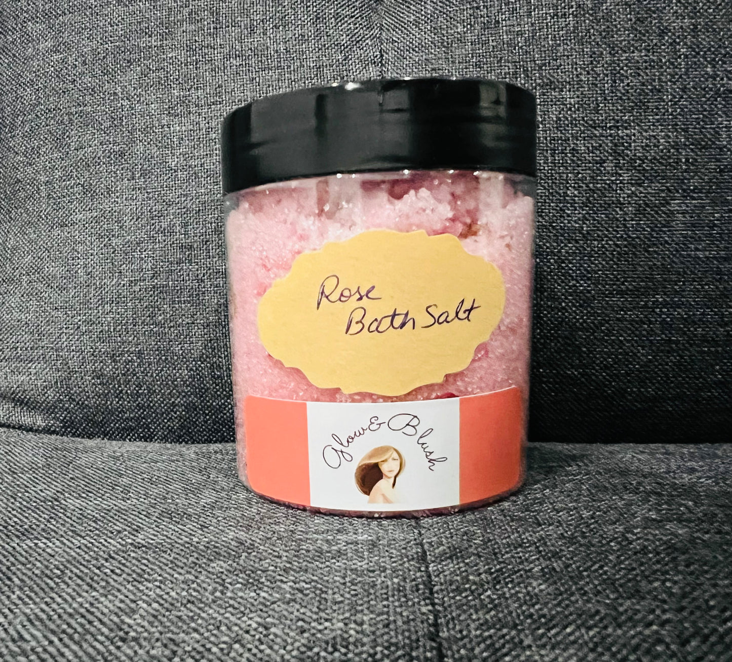 Rose bath salt