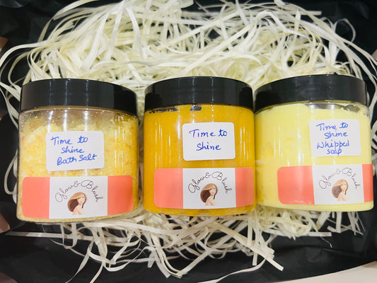 “Time to shine “ combo pack of three