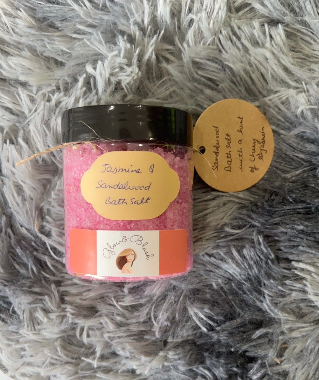 Jasmine and sandalwood bath salt