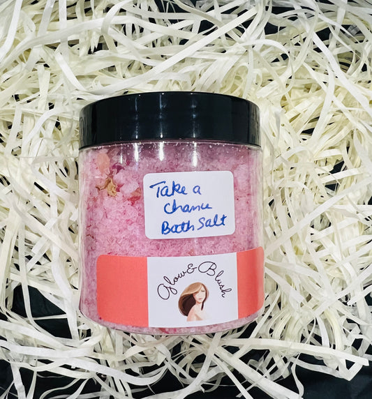 “Take a chance” bath salt