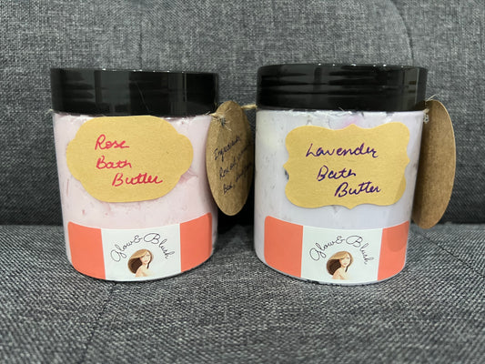 Lavender whipped soap