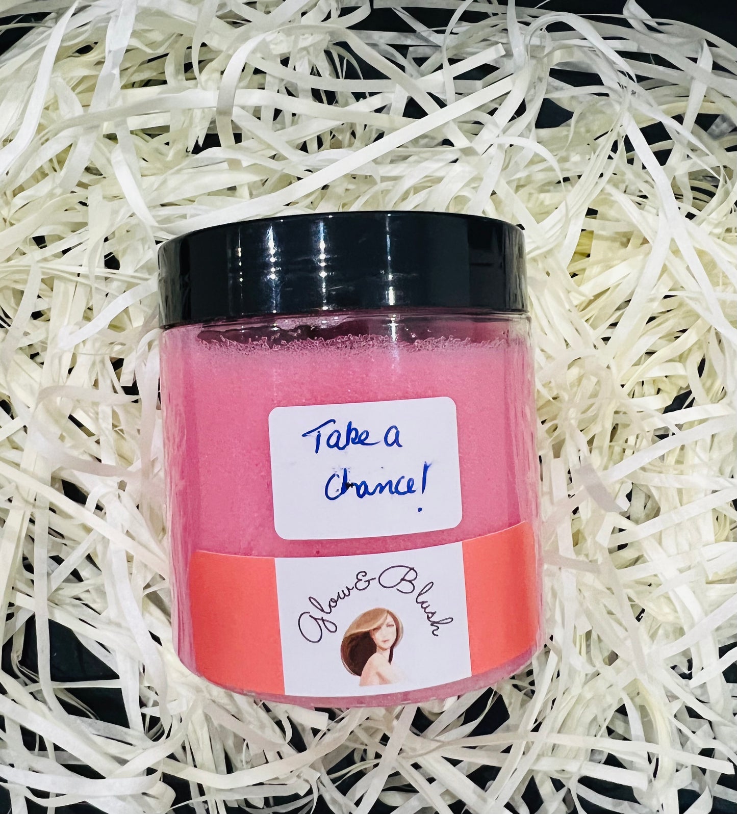 “Take a chance” sugar scrub