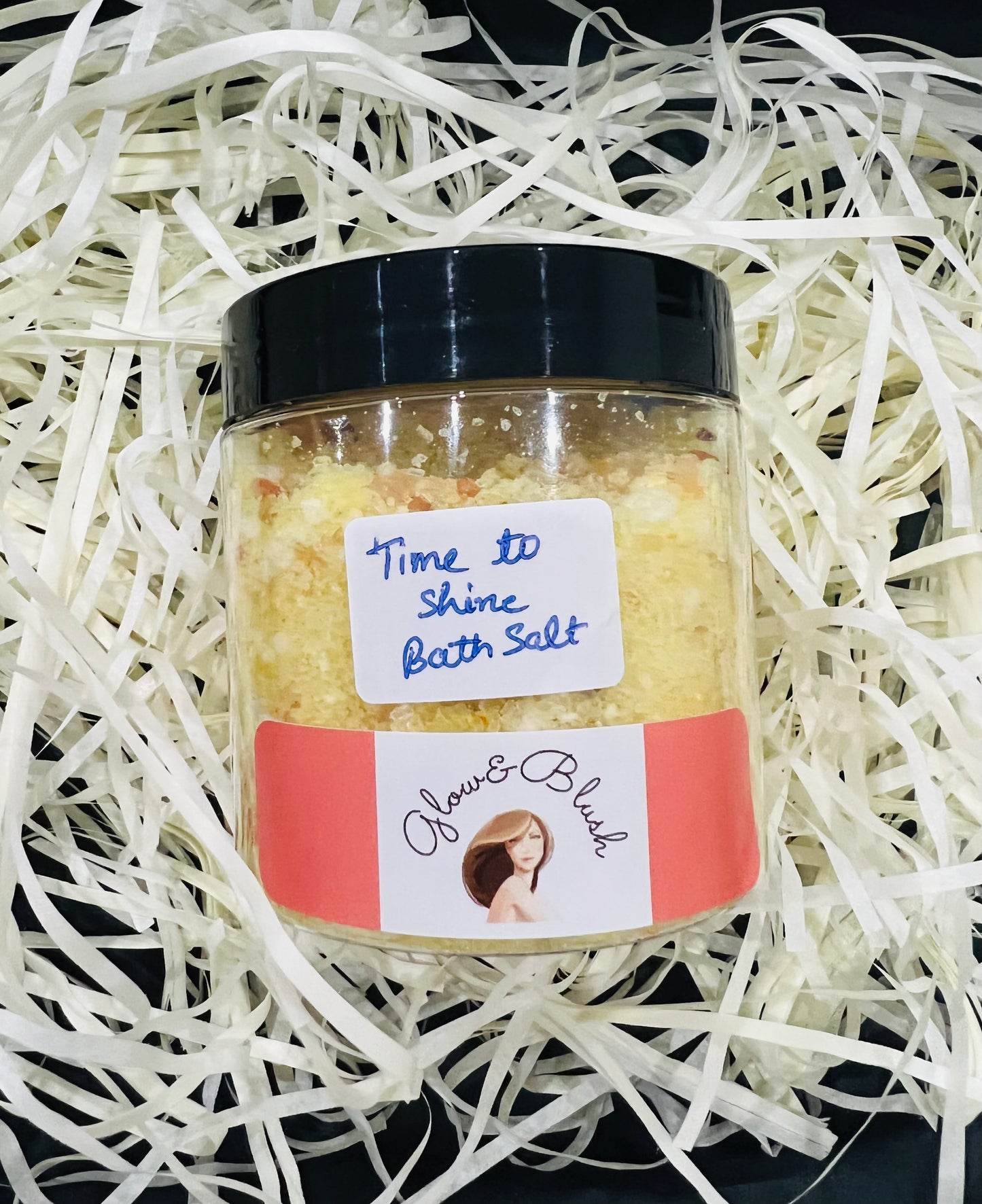 “Time to shine” bath salt